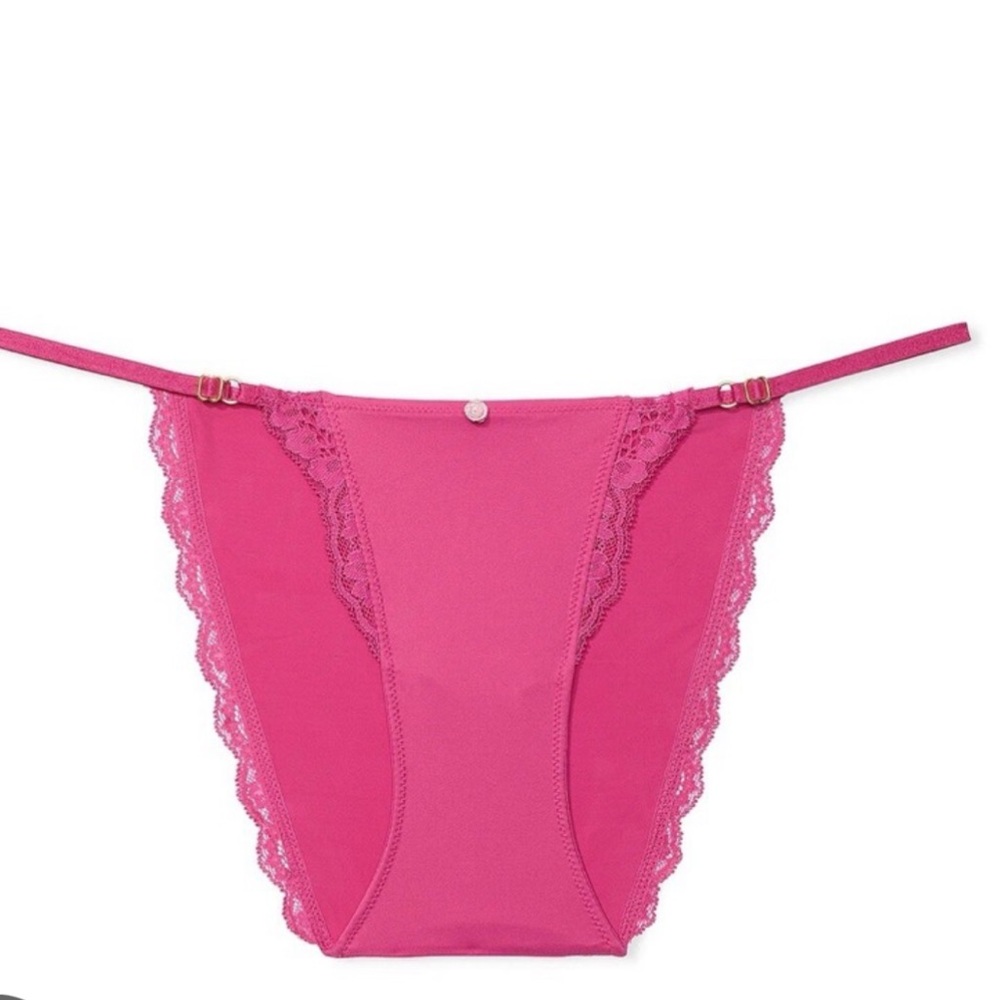 🎀Pink dream angels Lace Trim bikini
